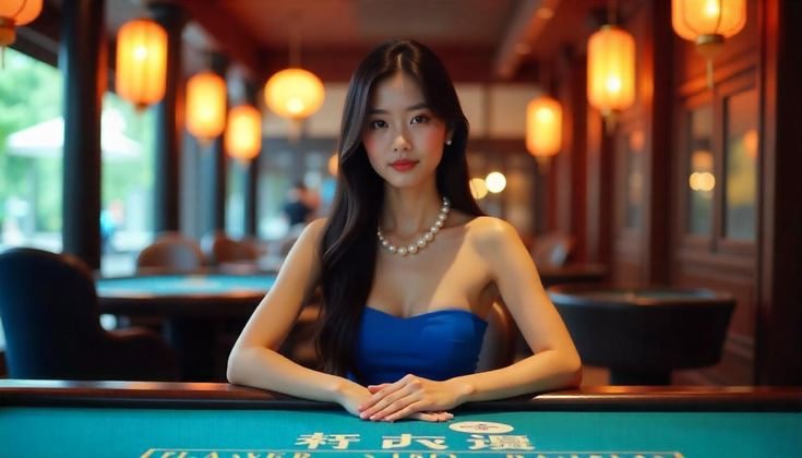 jdb777 net Live Dealer Baccarat Table – တိုက်ရိုက် ကာမဲရာဖြင့် ကတ်ဂိမ်း ကစားနေသော မြင်ကွင်း